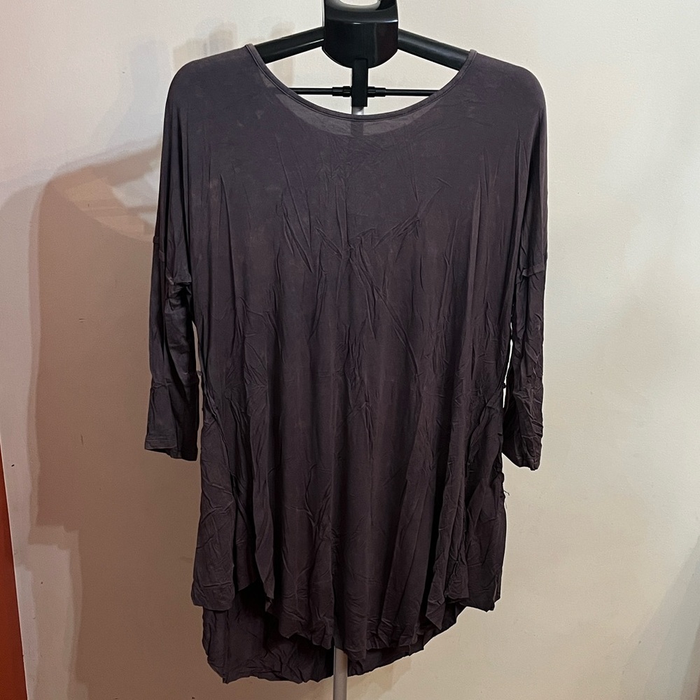 POL Women's Charcoal Tunic Top